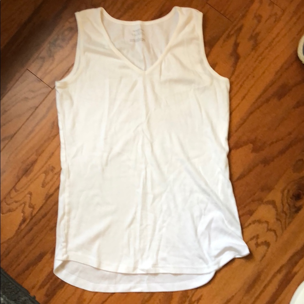 Talbots White Tank Top
